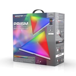 Monster - Pack de 2 panneaux LED 3D Prism 