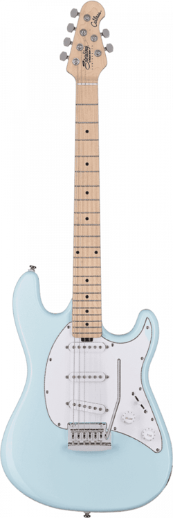 Sterling By Music Man CT30SSS Cutlass - Guitare électrique - Type ST - Daphne Blue