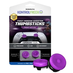 Extenseur de poignée pour manette PS5/PS4 Steelseries - KontrolFreek : Frenzy edition - violet - kit de 2