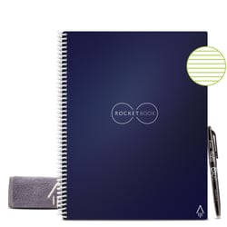 Carnet Rocketbook - Bleu marine - A4 21 x 29,7 cm - Core - 32 pages lignées