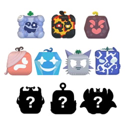 Mini-figurine Blox Fruits  - Série 2 Phat Mojo - 10 cm - Modèle Aléatoire - Produit vendu à l'unité