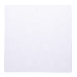 Plaque d'impression Gel Press - Cercles Superposés - 17,78 x 17,78 cm