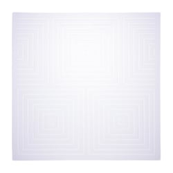 Plaque d'impression Gel Press - Carrés dans Carrés - 30,48 x 30,48 cm