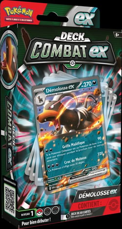 Deck de Combat exQ1 - Pokémon - Modèles aléatoires - Vendu à l'unité