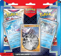 Pack 2 boosters + 3 cartes + jeton promo avril 2024 - Pokémon