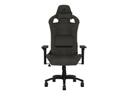 CORSAIR T3 RUSH - Chaise - accoudoirs - en T - inclinaison - pivotant - tissu - Charbon