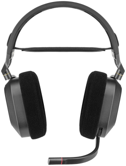Casque sans-fil gaming Corsair - Reconditionné - HS80 RGB - Noir
