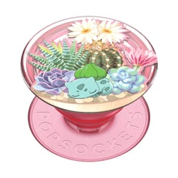 PopGrip Popsockets - Pokémon - Bulbizarre Terrarium Rose