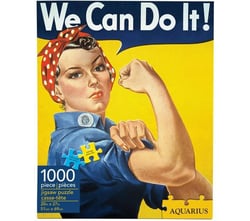 Puzzle 1000 pièces - Smithsonian rosie We can do it