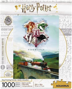 1000P HARRY POTTER TRAIN AQUARIUS