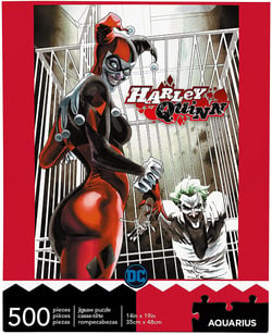 Puzzle 500 pièces - DC Comics Harley Quinn Joker