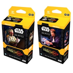 Star Wars Unlimited : Passage Vitesse Lumière - Deck de démarrage - Modèles aléatoires - Vendu à l'unité