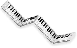 Piano pliable portable Carry on - 88 touches - Blanc