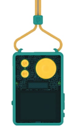 Coque officielle pour FLAM Lunii - Vert