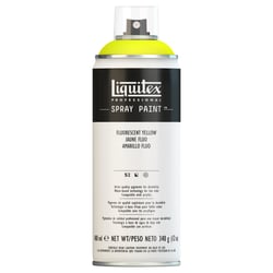 Bombe de peinture Liquitex Professionel Spray Paint 400 ml - jaune fluo - n°0981