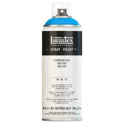 Bombe de peinture Liquitex Professionel Spray Paint 400 ml - bleu fluo - n°0984