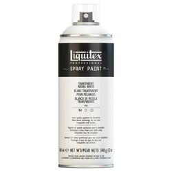Bombe de peinture Liquitex Professionel Spray Paint 400 ml - blanc transp pour mélanges - n°0430