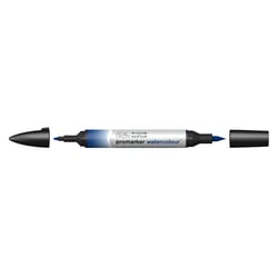Marqueur d'aquarelle - Winsor & Newton - 514 Bleu de phtalo (nuance rouge)