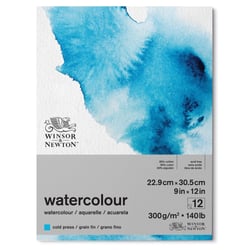 Bloc aquarelle classique grain fin - 23 x 35 cm - 12 feuilles - 300 g