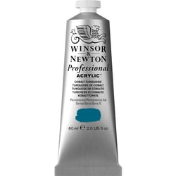 Professional Acrylic Colour- 60ml - turquoise de cobalt - Winsor & Newton