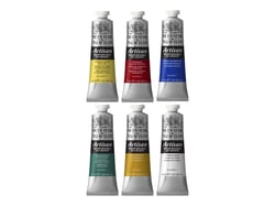 Lot de 6 tubes 37 ml de peinture à l'huile Winsor & Newton Artisan Water-Mixable - Couleurs assorties