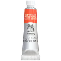 Tube de 5 ml d'aquarelle professionnelle Winsor & Newton - orange de field