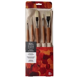 Pinceau Winsor & Newton - Huile - Poils synthétiques - N°8 - Roll