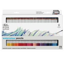 Lot de 72 crayons aquarelle - Winsor & Newton - Studio Collection