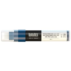 Paint Marker - Pointe large - bleu phtalo nuance vert