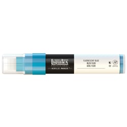 Paint Marker - Pointe large - bleu fluorescent