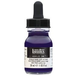 Encre Acrylic Ink Liquitex -- Bleu Phtalocyanine nuance rouge - 30ml