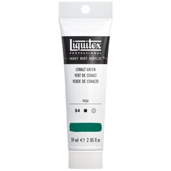 Tube 59 ml de peinture acrylique Liquitex Heavy Body série 4 - Vert de cobalt - Extra-fine
