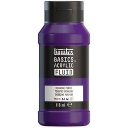 Peinture acrylique - Basic Acrylic Fluid - Liquitex - 118 mL - Violet Dioxazine - 186
