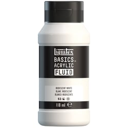 Peinture acrylique - Basic Acrylic Fluid - Liquitex - 118 mL - Blanc irisé - 238