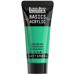 Tube de peinture acyrlique 22 ml Liquitex - Basics Acrylic - vert d'eau éclatant