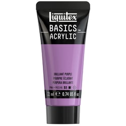 Tube de peinture acyrlique 22 ml Liquitex - Basics Acrylic - pourpre éclatant