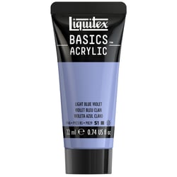Tube de peinture acyrlique 22 ml Liquitex - Basics Acrylic - violet bleu clair