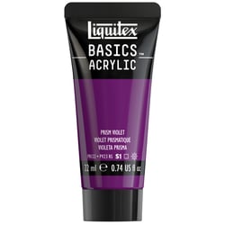 Tube de peinture acyrlique 22 ml Liquitex - Basics Acrylic - violet prismatique