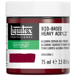 Pot 75 ml de peinture acrylique Liquitex - Bio-based Heavy Acrylic - Alizarine Cramoisie