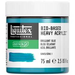 Pot 75 ml de peinture acrylique Liquitex - Bio-based Heavy Acrylic - Bleu Brillant