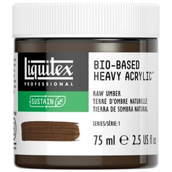 Pot 75 ml de peinture acrylique Liquitex - Bio-based Heavy Acrylic - Terre Ombre Naturelle