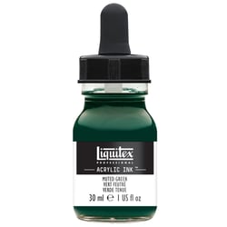 Flacon d'Encre Acrylic Ink Liquitex - Vert Feutré - 30 ml
