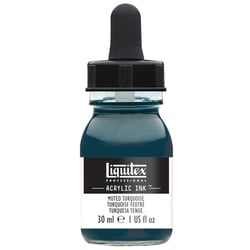 Flacon d'Encre Acrylic Ink Liquitex - Turquoise Feutré - 30ml