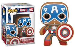 Figurine Funko Pop -Marvel - Captain America pain d'épices n°933