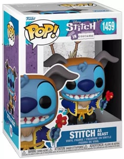 Figurine Funko POP! - Lilo et Stitch - Stitch en costume La Belle et la Bête n°1459