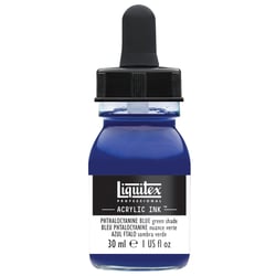 Encre Acrylic Ink Liquitex - Bleu Phtalo Nuance Verte - 30ml