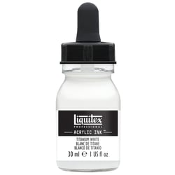 Encre Acrylic Ink Liquitex - Blanc Titane - 30ml