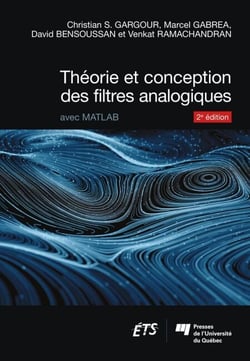 Théorie et conception des filtres analogiques, 2e édition - Avec Matlab