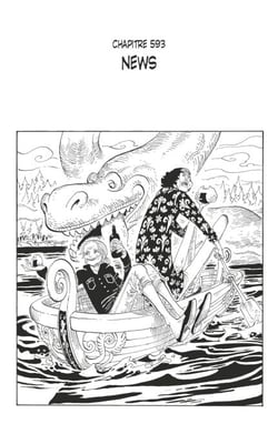 One Piece édition originale - Chapitre 593 - News