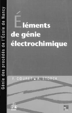 Éléments de génie électrochimique - (2e tirage corrigé 1993)